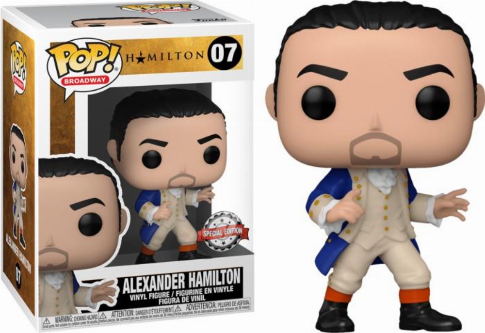 Φιγούρα Funko POP! Broadway: Hamilton – Alexander Hamilton (Blue Coat) #07 (Exclusive)
