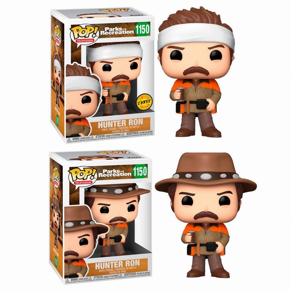 Φιγούρα Funko POP! Bundle of 2: Parks and Recreation – Hunter Ron #1150s & Chase