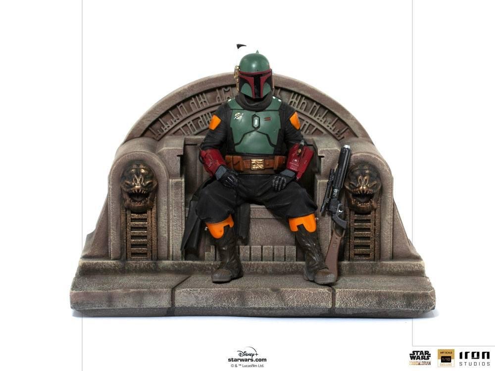 Star Wars: The Mandalorian – Boba Fett on Throne Φιγούρα Αγαλματίδιο (18cm)