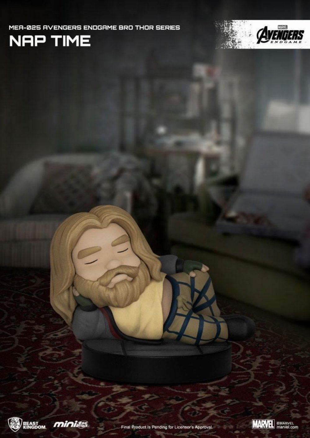 Avengers: Mini Egg Attack – Bro Thor (Nap Time) Figure (8cm)