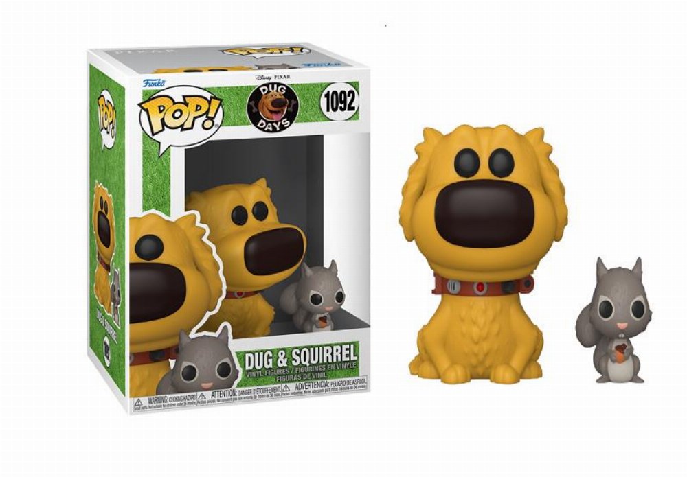 Φιγούρα Funko POP! Disney: Dug Days – Dug with Squirrel #1092