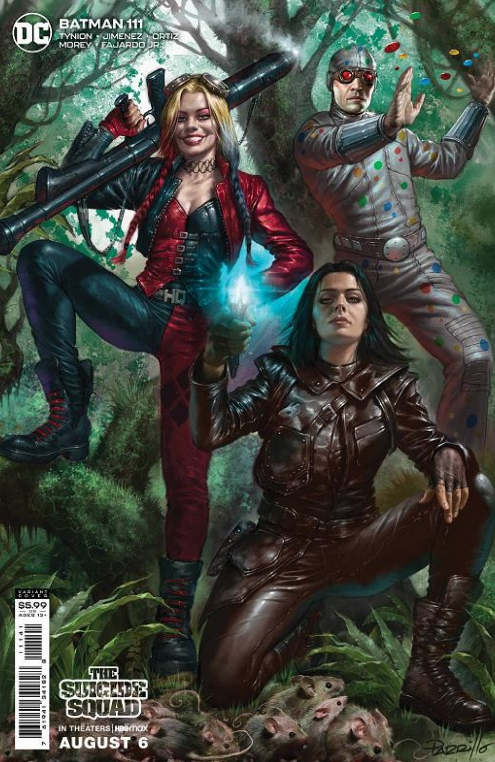 Τεύχος Κόμικ Batman #111 Suicide Squad Movie Variant Cover