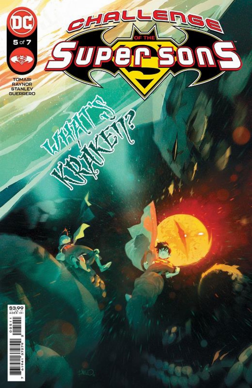 Τεύχος Κόμικ Challenge of the Super Sons #5