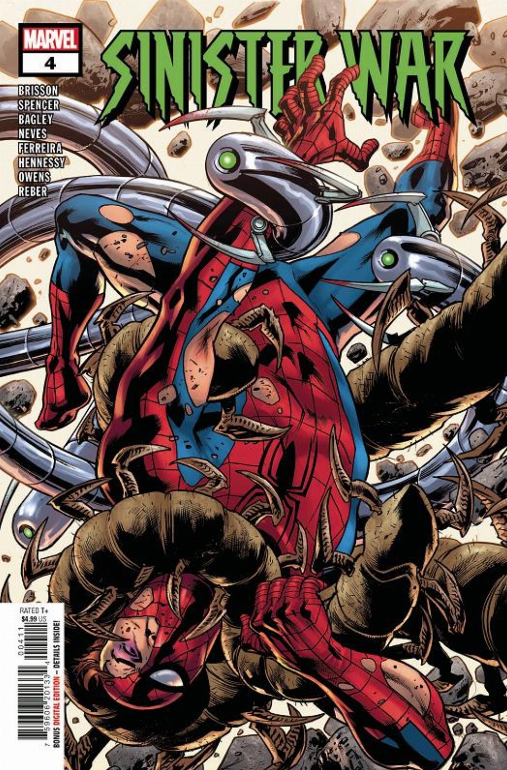 Τεύχος Κόμικ Sinister War #4 (OF 4)