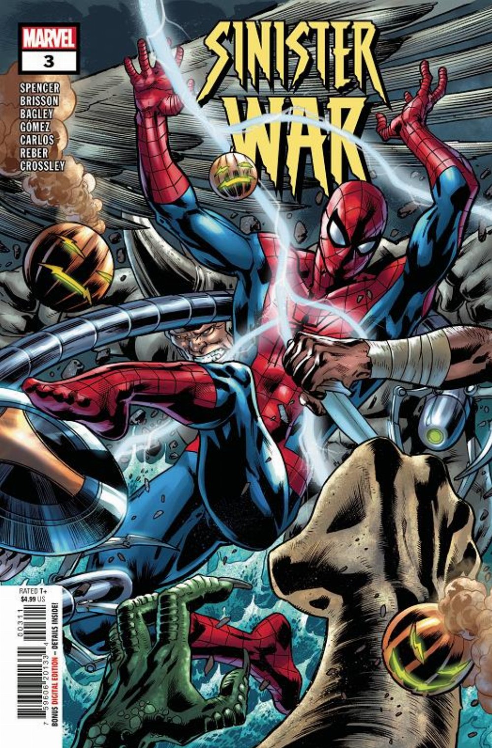 Τεύχος Κόμικ Sinister War #3 (OF 4)