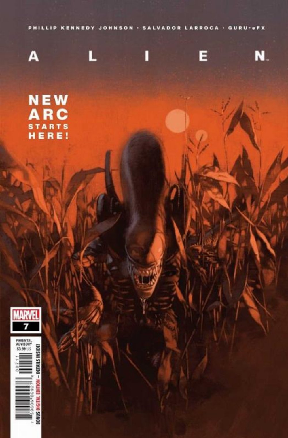 Τεύχος Κόμικ Alien #07