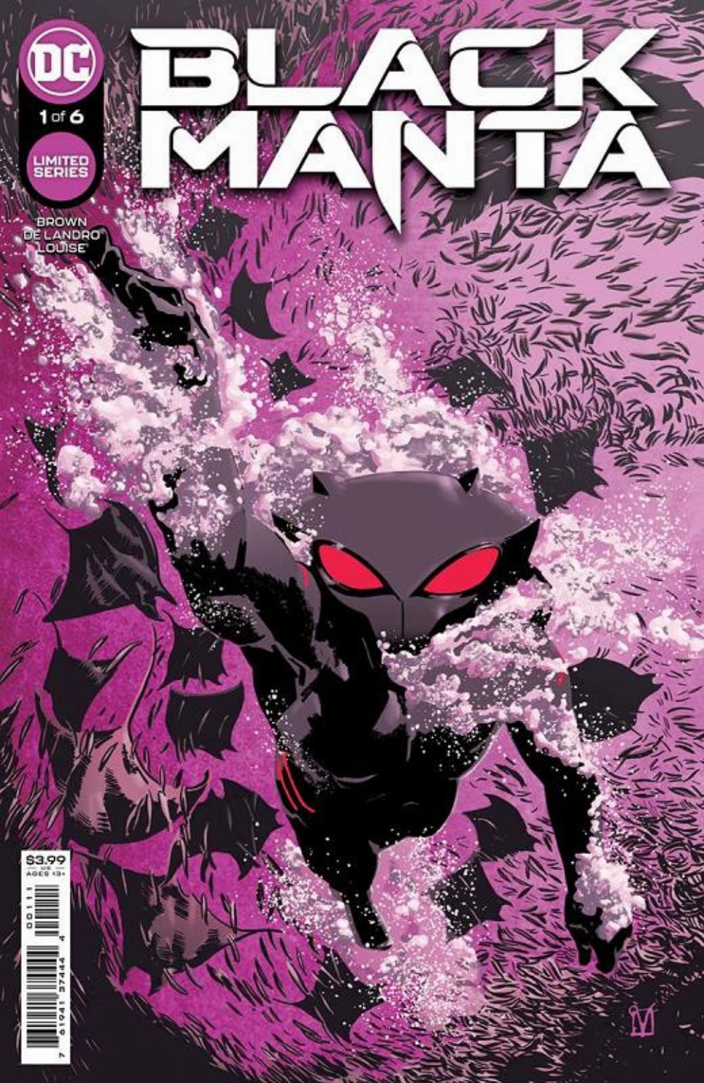 Τεύχος Κόμικ Black Manta #1 (OF 6)