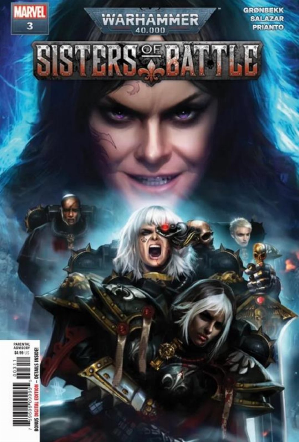 Τεύχος Κόμικ Warhammer 40k Sisters Of Battle #3 (OF 5)