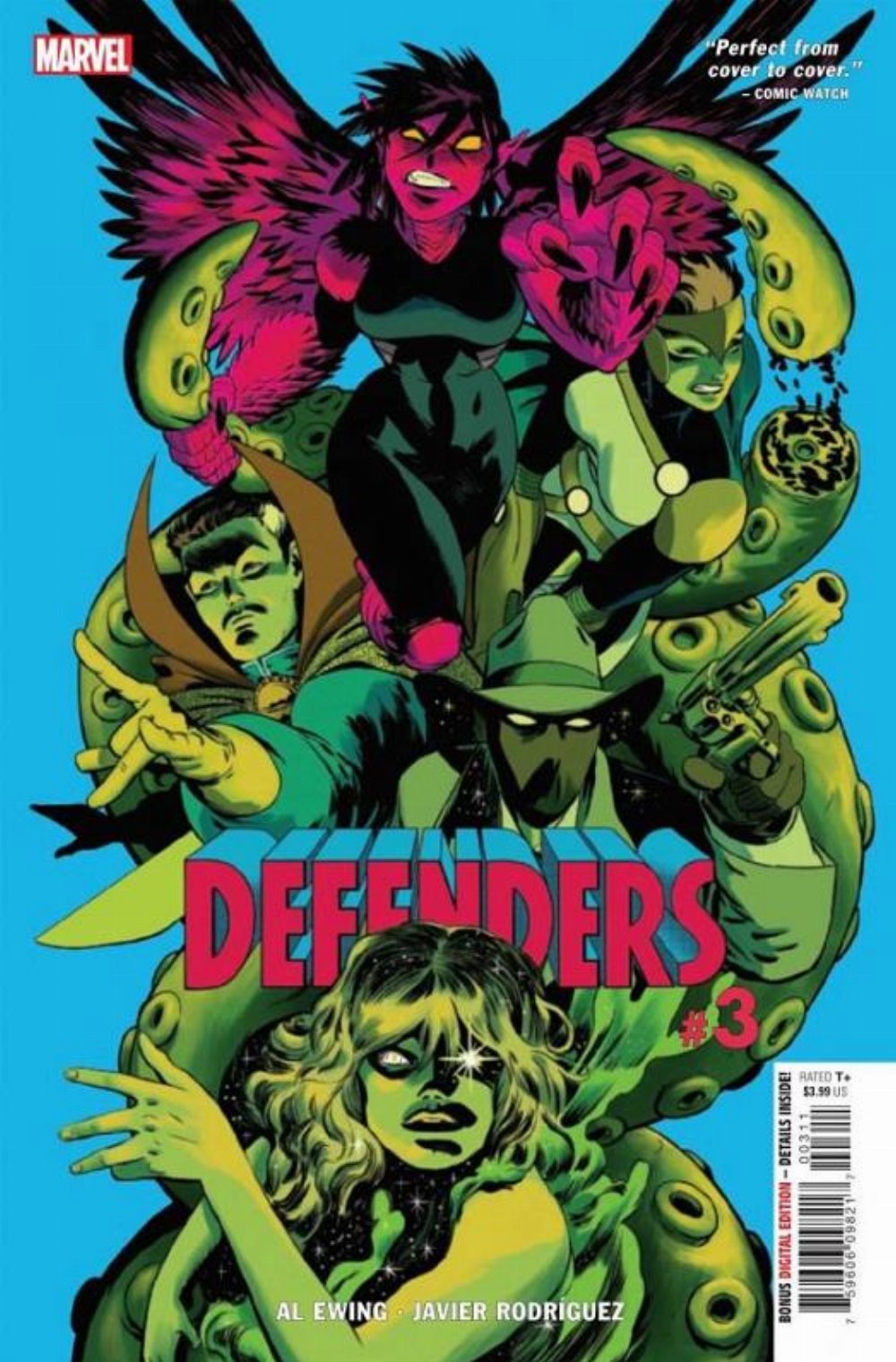 Τεύχος Κόμικ Defenders #3 (OF 5)