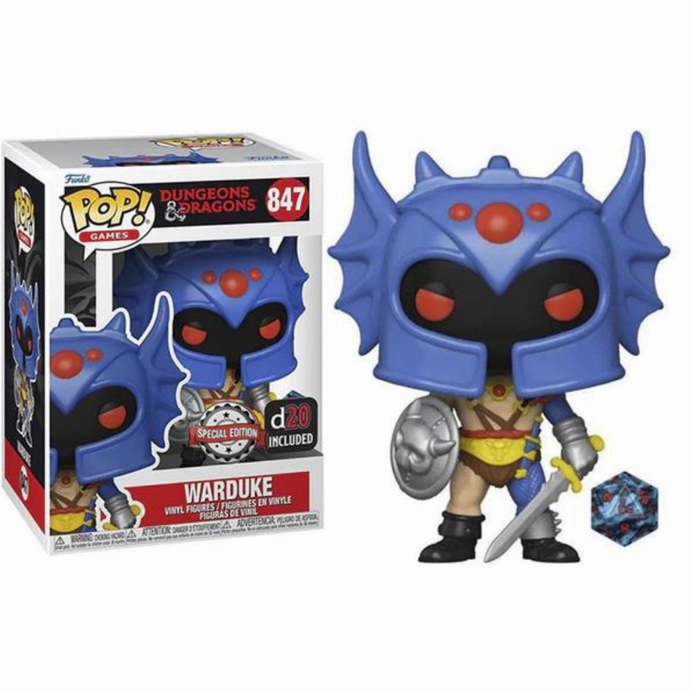 Φιγούρα Funko POP! & Die Dungeons & Dragons – Warduke #847 (Exclusive)