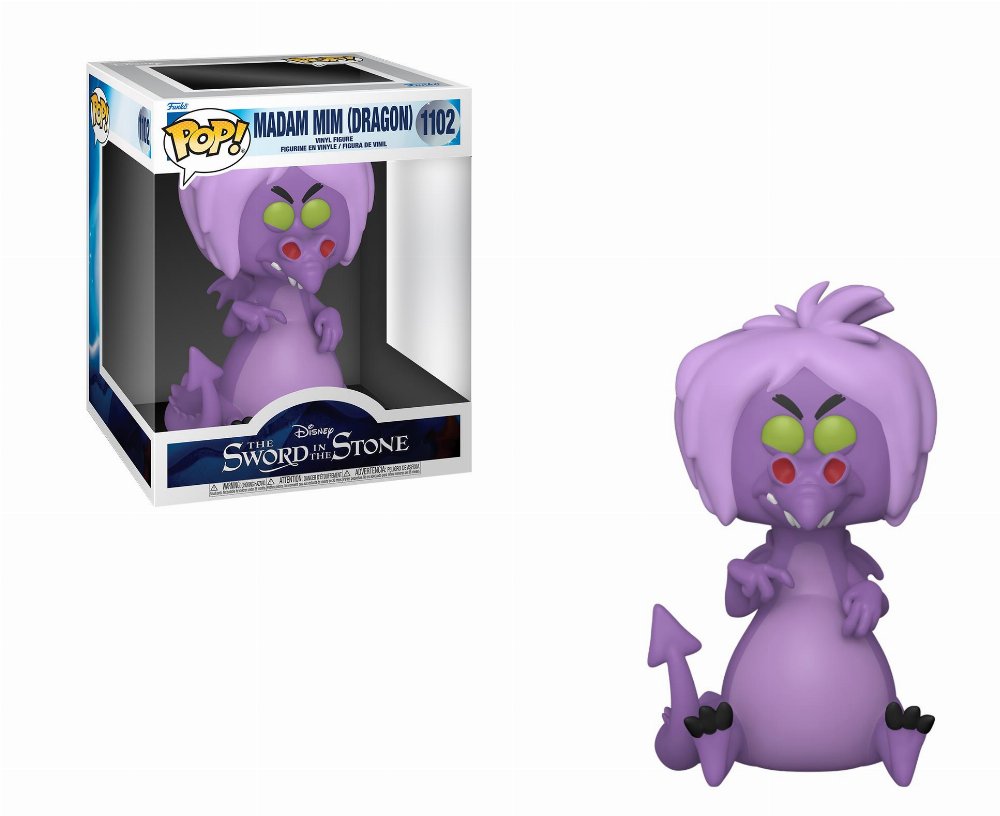 Φιγούρα Funko POP! Disney: Sword in the Stone – Madam Mim (Dragon) #1102 Supersized