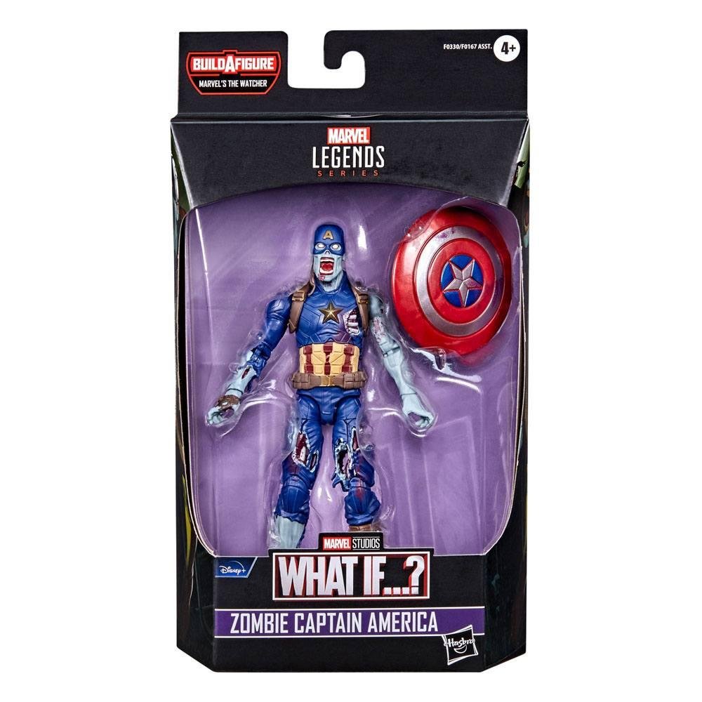 Marvel Legends: What If – Zombie Captain America Φιγούρα Δράσης (15cm) (Build-a-Figure Marvel’s The Watcher)
