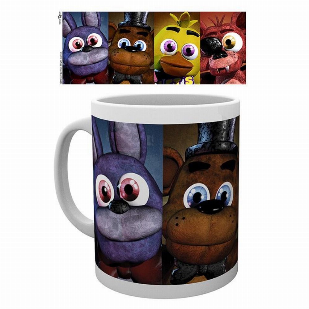Κεραμική Κούπα Five Nights at Freddy’s – Faces Mug (320ml)