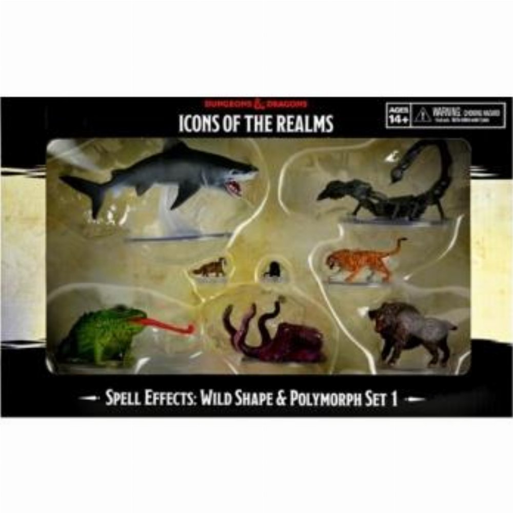 D&D Icons of the Realms – Spell Effects: Wild Shape & Polymorph Miniature Box Set