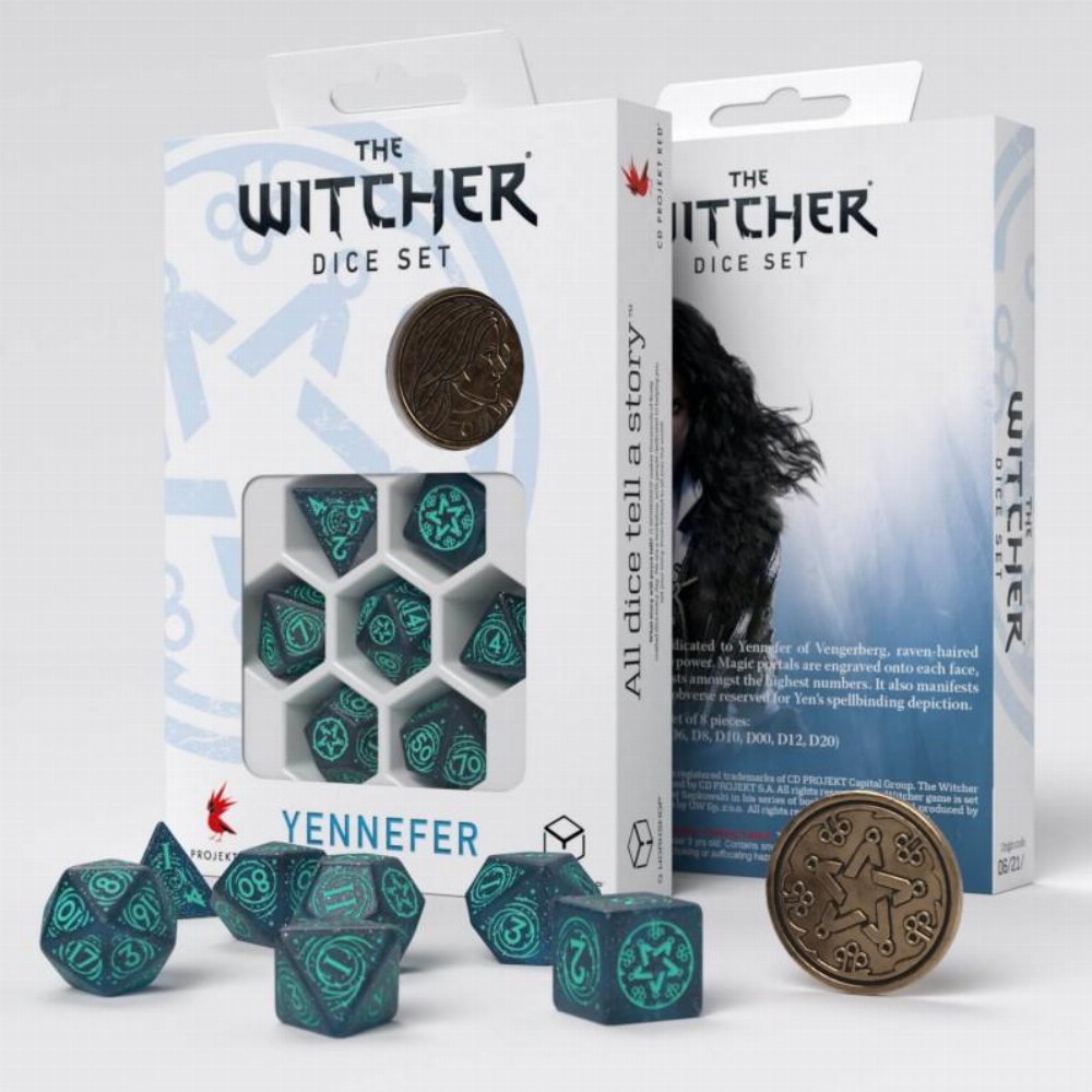 Σετ Ζάρια – The Witcher Dice Set – Yennefer (Sorceress Supreme)