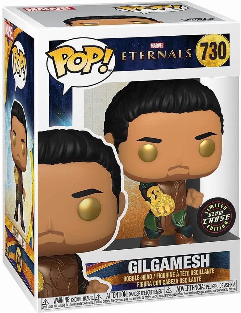 Φιγούρα Funko POP! Bundle of 2: Marvel: Eternals – Gilgamesh #730 & GITD Chase