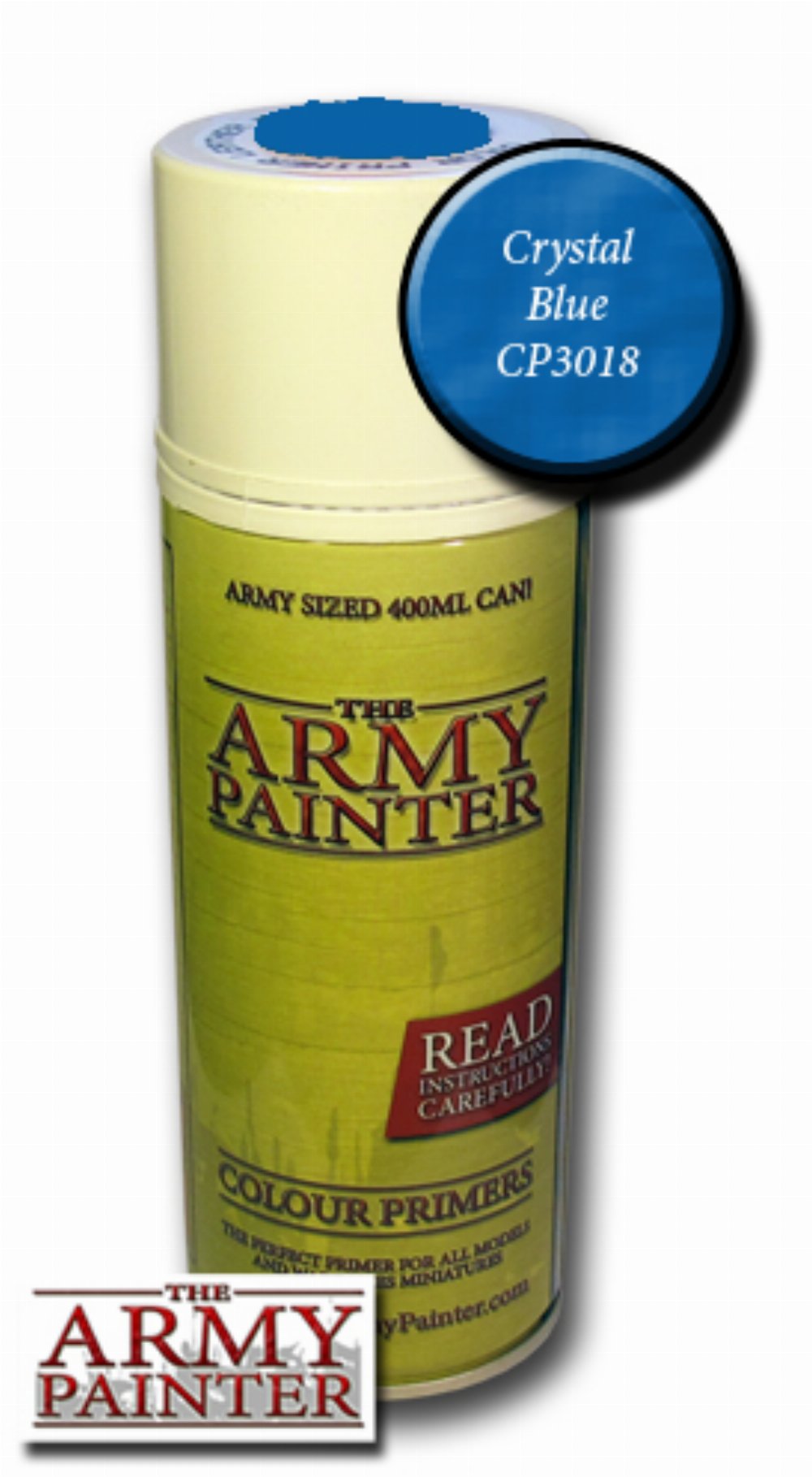 The Army Painter – Colour Primer Crystal Blue Χρώμα Μοντελισμού (400ml)