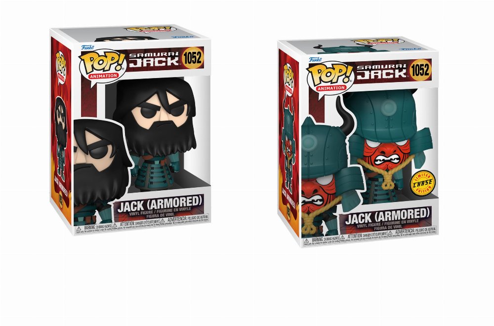 Φιγούρα Funko POP! Bundle of 2: Samurai Jack – Armored Jack & Chase #1052s