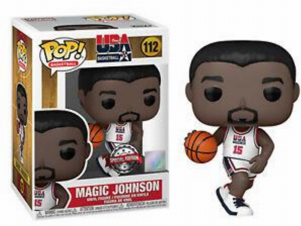 Φιγούρα Funko POP! NBA: Team USA – Magic Johnson #112 (Exclusive)