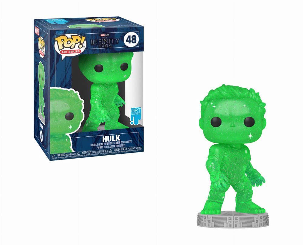 Φιγούρα Funko POP! Marvel: Infinity Saga – Hulk (Art Series) #48 (χωρίς Hard Case)