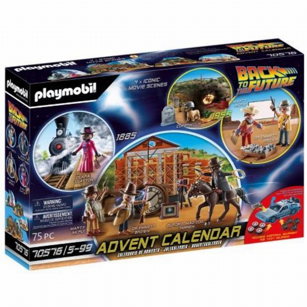 Playmobil Back to the Future III – Advent Calendar (70576)
