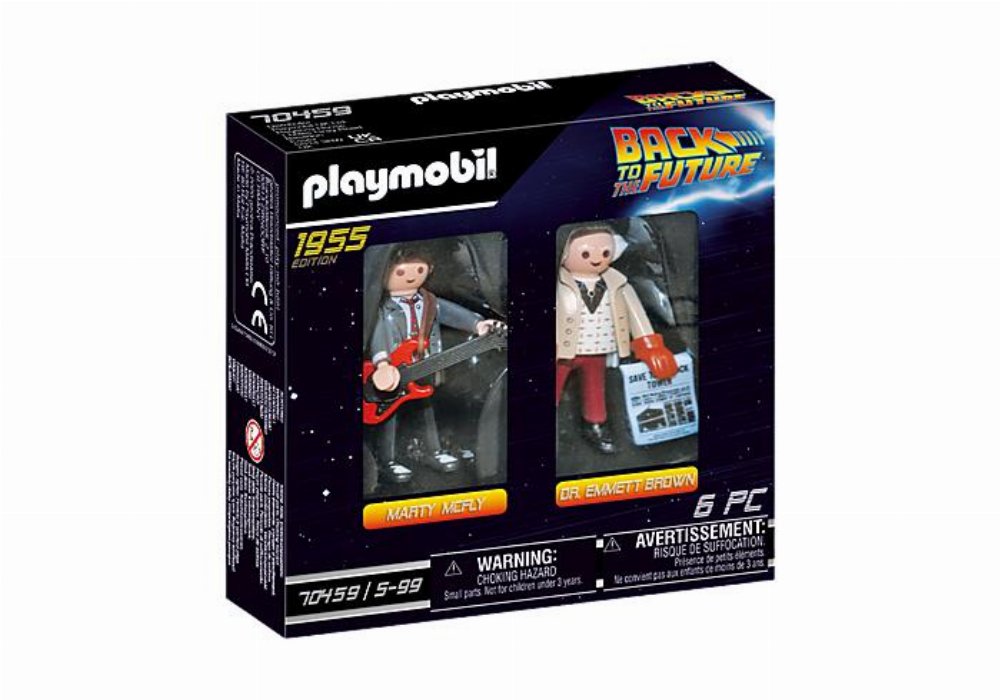 Playmobil Back to the Future – Marty Mcfly and Dr. Emmett Brown (70459)