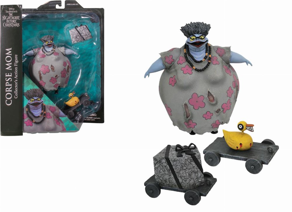 Φιγούρα Nightmare Before Christmas: Select – Corpse Mom with Duck Gift Action Figure (18cm)