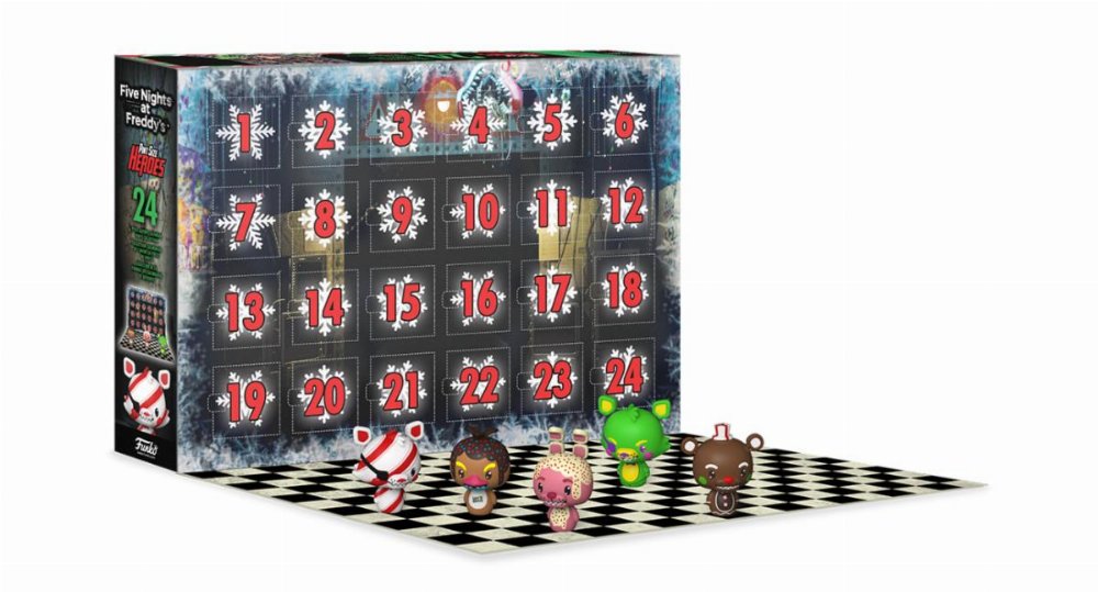 Funko Five Nights at Freddy’s (Black Light) Advent Calendar (περιέχει 24 Pocket POP! Φιγούρες)