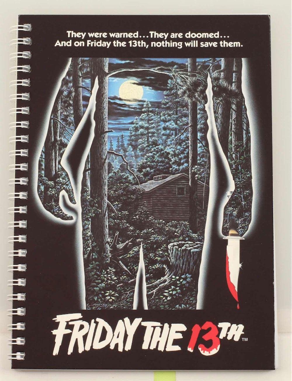 Σημειωματάριο Friday the 13th – Movie Poster Grid Notebook