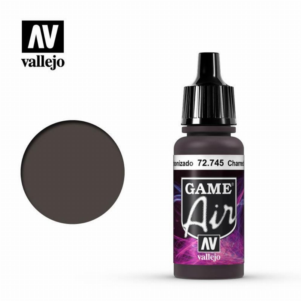 Vallejo Air Color – Charred Brown Χρώμα Μοντελισμού (18ml)