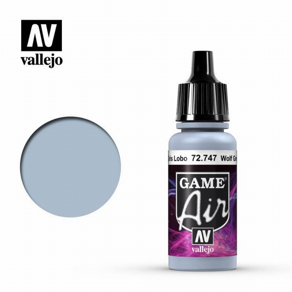 Vallejo Air Color – Wolf Grey Χρώμα Μοντελισμού (18ml)