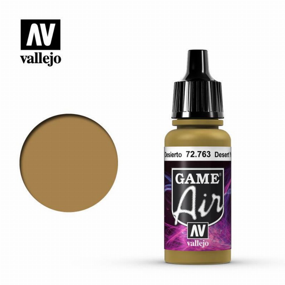 Vallejo Air Color – Desert Yellow Χρώμα Μοντελισμού (18ml)