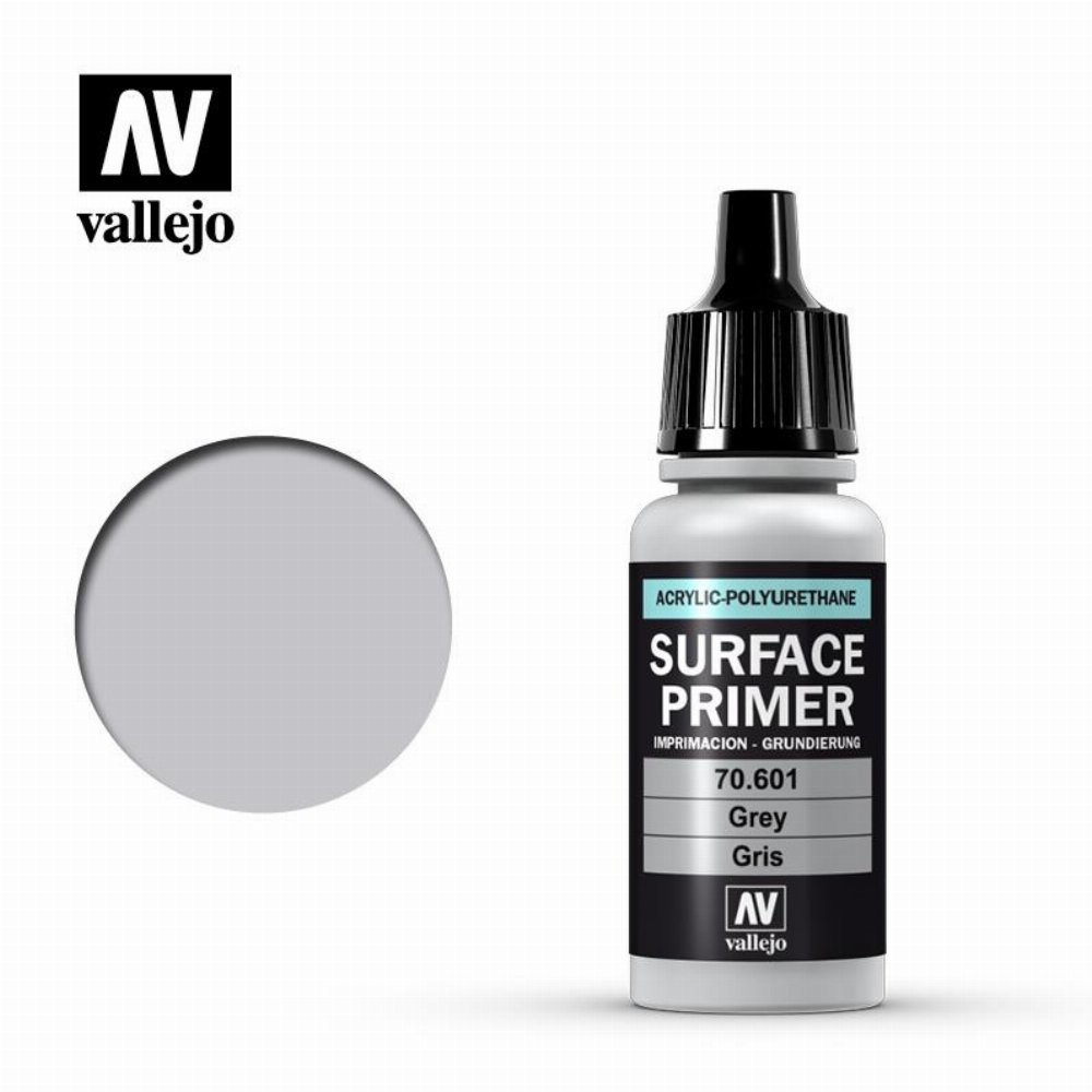 Vallejo Surface Primer – Grey Χρώμα Μοντελισμού (18ml)