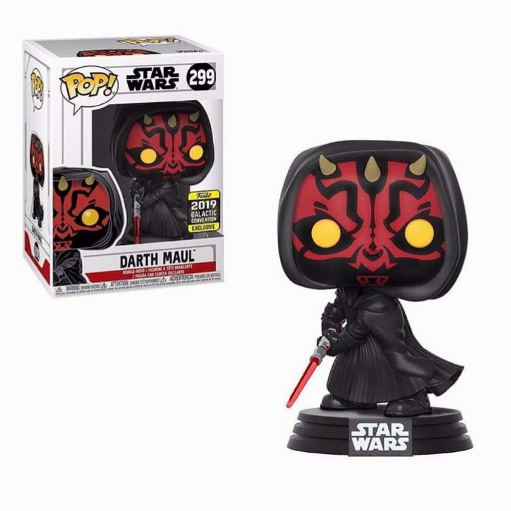 Φιγούρα Funko POP! Star Wars – Darth Maul #299 (Gatactic Convention 2019 Exclusive)