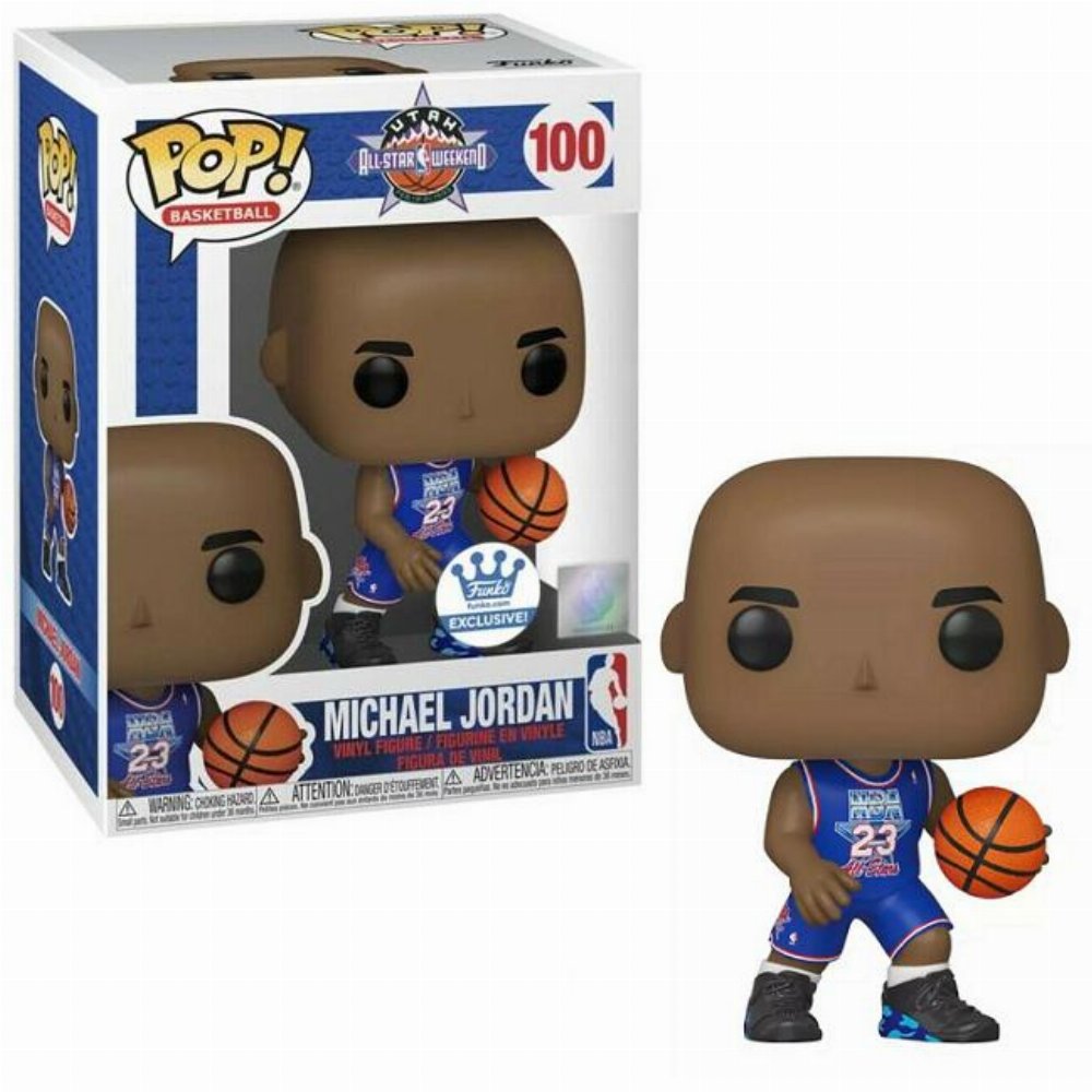 Φιγούρα Funko POP! NBA: 93 All-Star – Michael Jordan #100 (Popcultcha Exclusive)