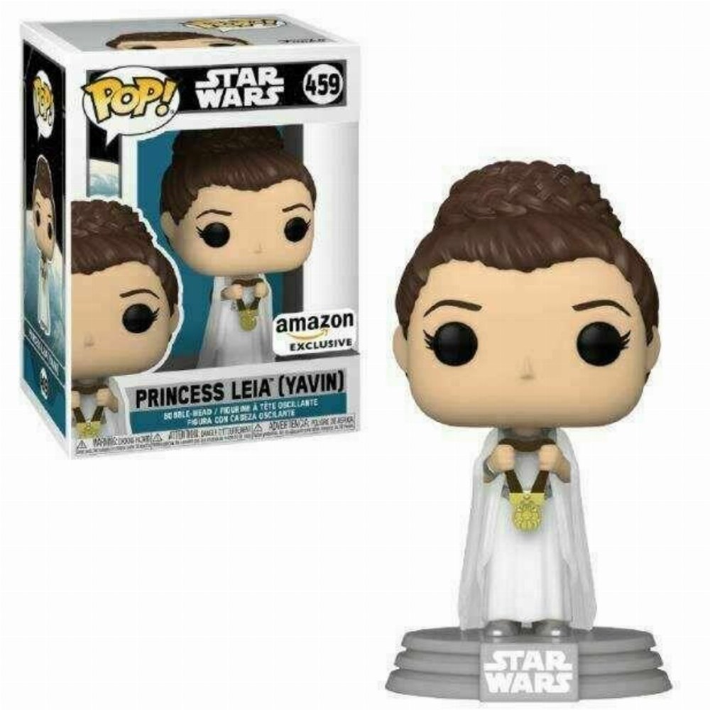 Φιγούρα Funko POP! Star Wars – Princess Leia (Yavin) #459 (Amazon Exclusive)