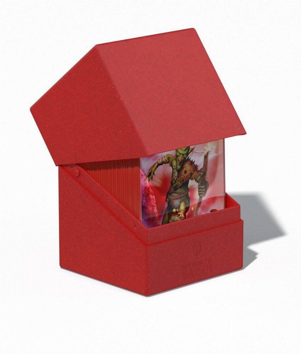 Ultimate Guard Boulder 100+ Deck Box – Red (Return to Earth)