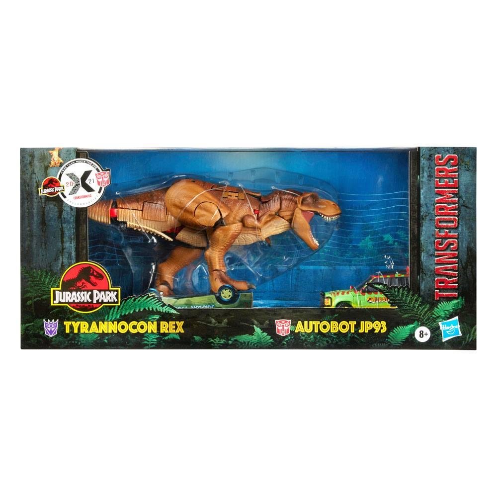 Jurassic Park x Transformers: Generations – Tyrannocon Rex & Autobot JP93 Φιγούρα Δράσης (18cm)