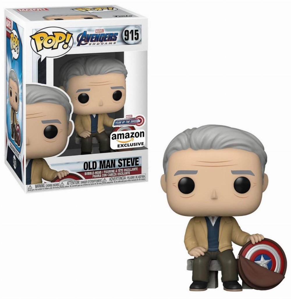 Φιγούρα Funko POP! Marvel: Year of the Shield – Old Man Steve #915 (Exclusive)