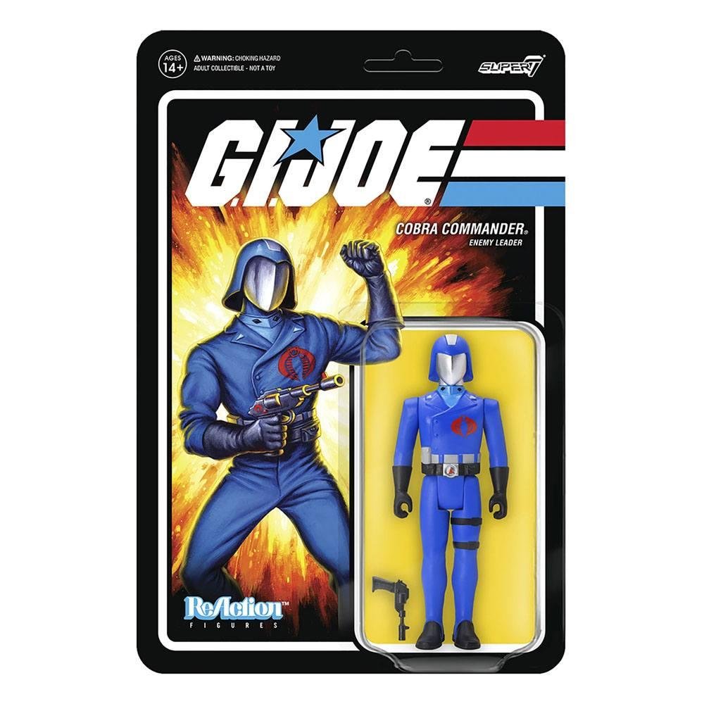 GI Joe: ReAction – Cobra Commander Φιγούρα Δράσης (10cm)