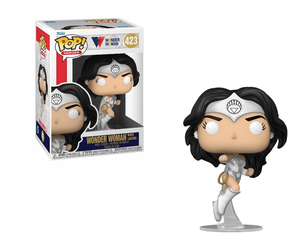 Φιγούρα Funko POP! DC Heroes: Wonder Woman 80th Anniversary – Wonder Woman (White Lantern) #423
