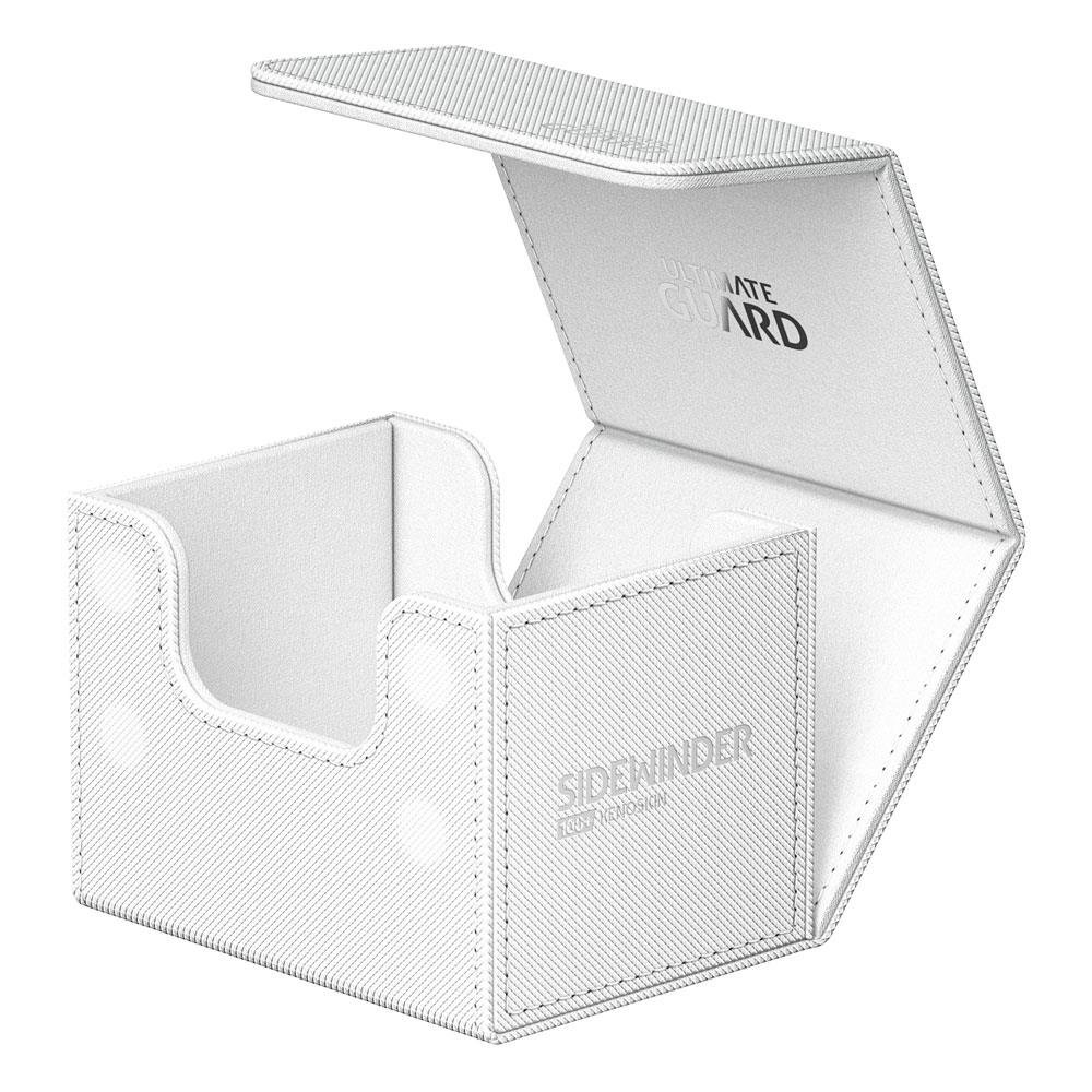 Ultimate Guard Sidewinder 100+ Deck Box – XenoSkin White (Monocolor)