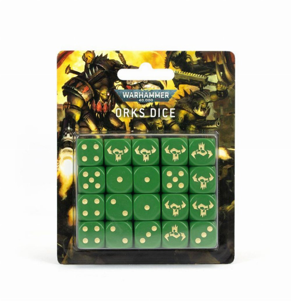Warhammer 40000 – Orks Dice Pack