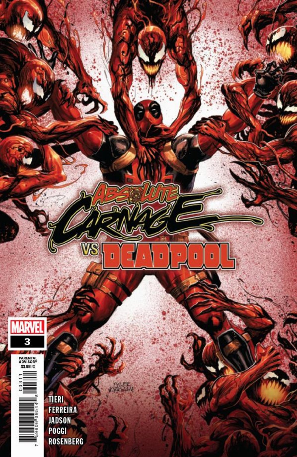 Τεύχος κόμικ Absolute Carnage Vs Deadpool #3 (Of 3)
