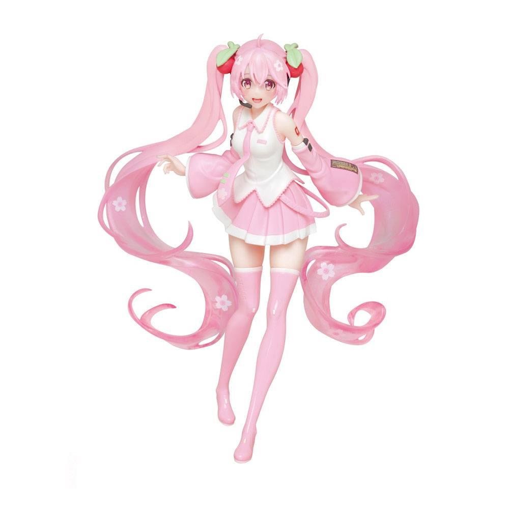 Vocaloid – Sakura Miku Newly Written Illustration Statue (20cm)