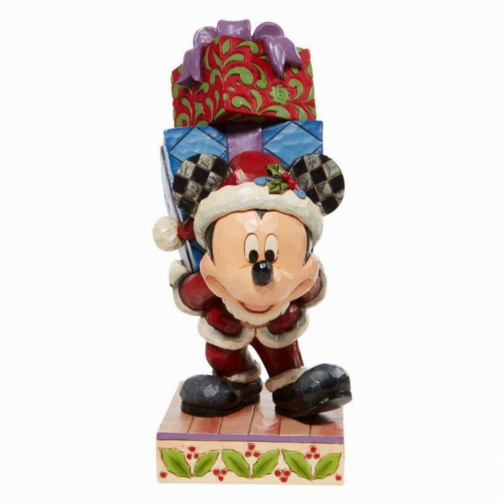 Disney: Enesco – Mickey Carrying Gifts Statue (23cm)