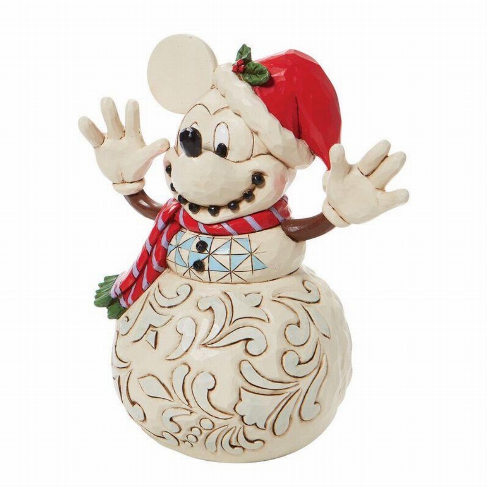 Disney: Enesco – Mickey Mouse Snowman by Jim Shore Φιγούρα Αγαλματίδιο (17cm)