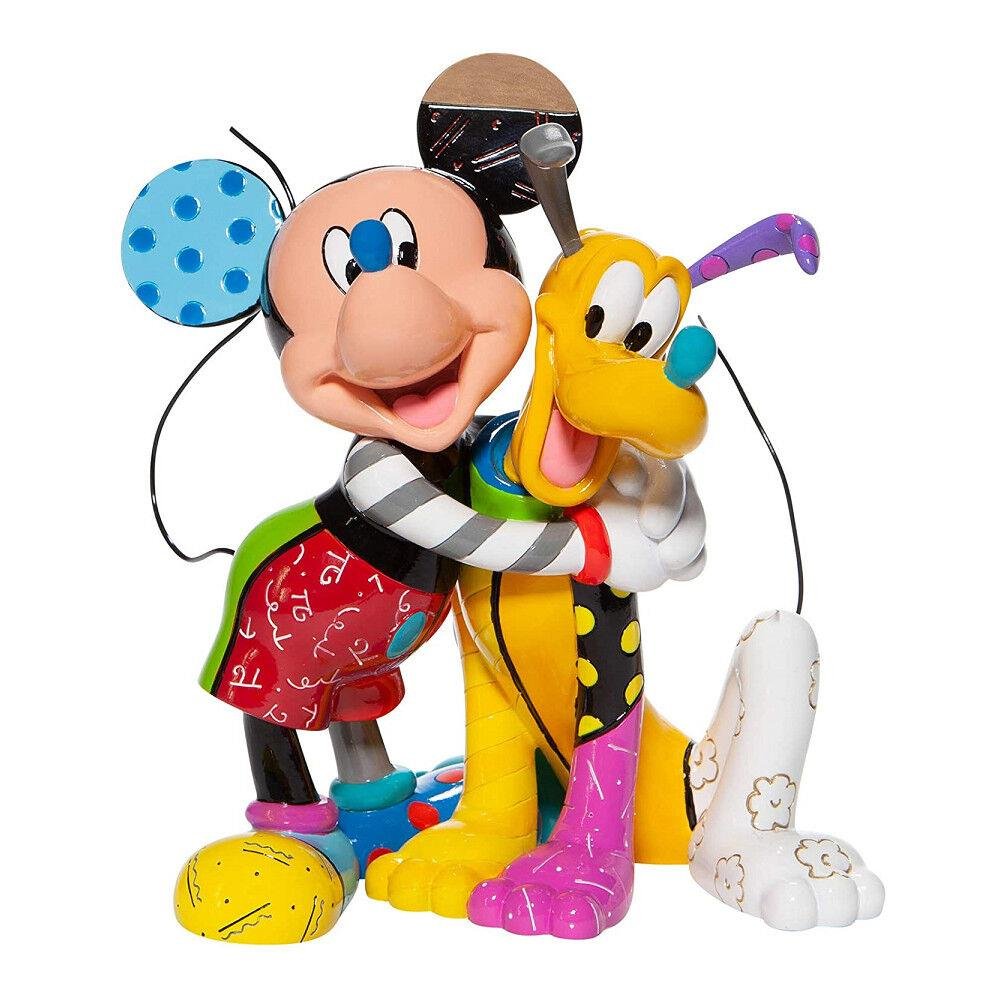 Disney: Enesco – Mickey & Pluto Statue (21cm)