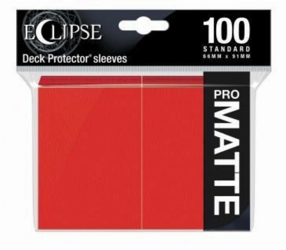 Ultra Pro Card Sleeves Standard Size 100ct – PRO-Matte Apple Red