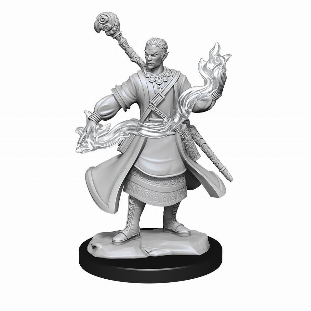 D&D Nolzur’s Marvelous Miniatures – 2x Half-Elf Male Wizard
